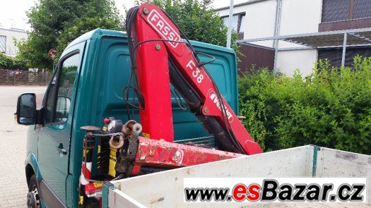 VW CRAFTER 2.5 TDi s hydraulickou rukou FASSI, rok 2008 – fotografie 5