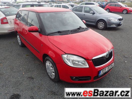 Škoda Fabia 1.2 HTP combi - rok 12/2009 - porucha motoru – fotografie 1