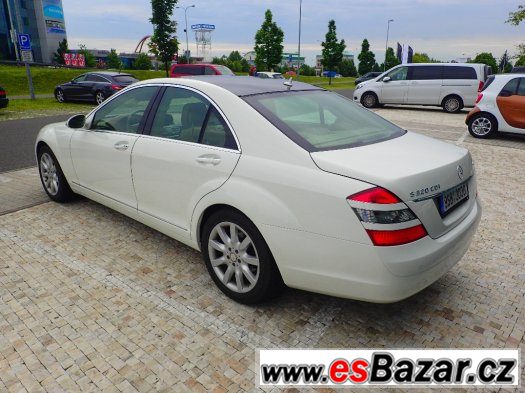 Mercedes Benz S 320 CDi 4MATIC rok 6/2009 - TOP STAV – fotografie 4