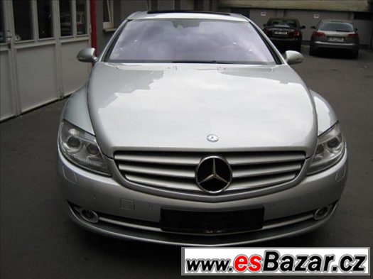Mercedes Benz CL500 - rok 7/2008 - servis v MB – fotografie 1