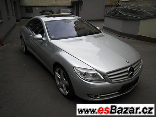 Mercedes Benz CL500 - rok 7/2008 - servis v MB – fotografie 3