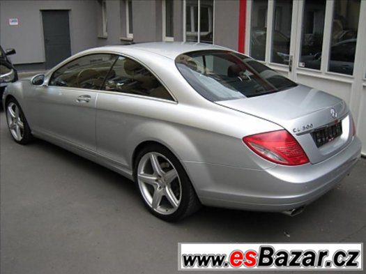 Mercedes Benz CL500 - rok 7/2008 - servis v MB – fotografie 4