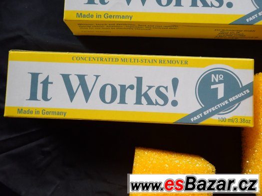 AUKCE - Soubor univerzální odstraňovač skvrn It Works – fotografie 2