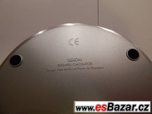 Kalkulátor ocelový Lexon Roswell – fotografie 3