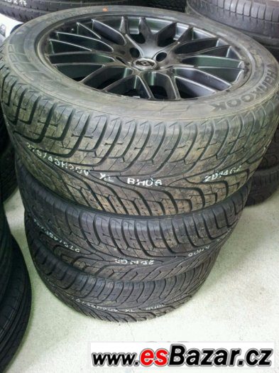 Černý mat kola-Hankook na elektronech,275/45R20,5x130 – fotografie 2