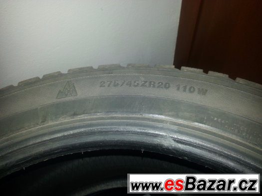 Černý mat kola-Hankook na elektronech,275/45R20,5x130 – fotografie 5