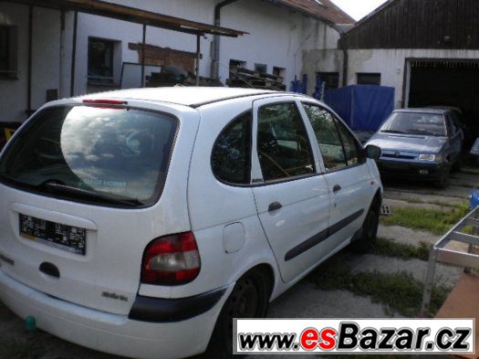 renault megane scenic 1.9dti 72kw, nahradni dily – fotografie 3