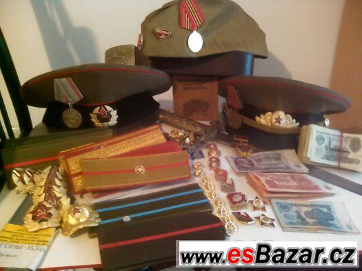 Prodam Dnepr Ural  vojenska cepice, ruble,medaile,Lenin – fotografie 2