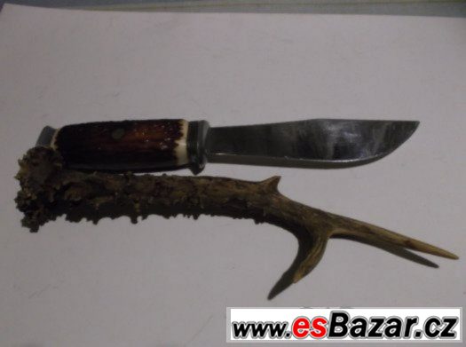 Prodám lovecký nůž a parůžek – fotografie 2