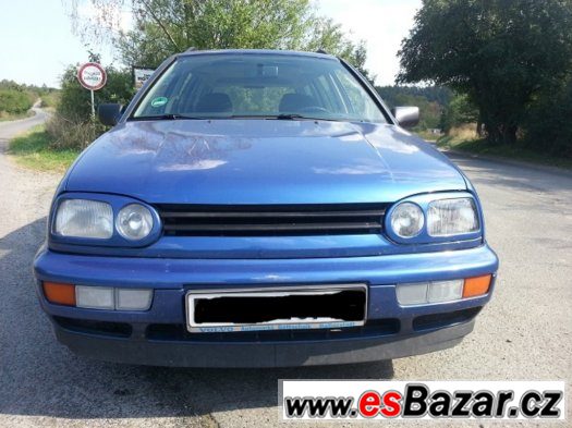 Volkswagen Golf 3 variant, obsah 1.8i + pohon LPG – fotografie 3