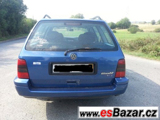 Volkswagen Golf 3 variant, obsah 1.8i + pohon LPG – fotografie 4