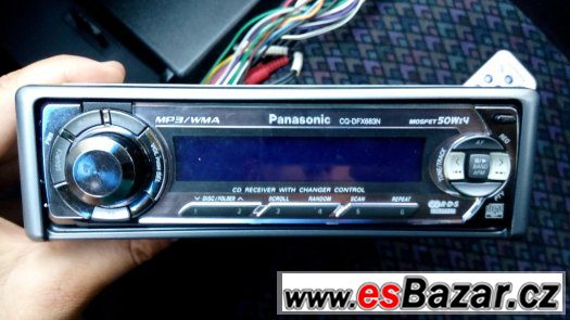 Prodám autorádio Panasonic CQ-DFX683N – fotografie 4