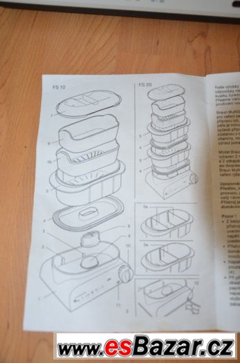 Parní hrnec Braun MultiGourmet FS 20 – fotografie 3
