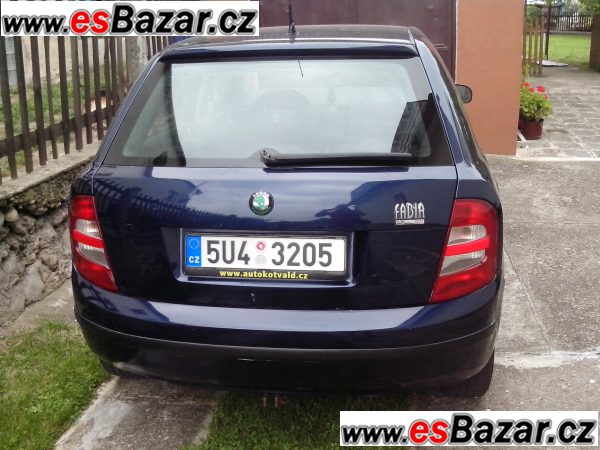 prodam skoda fabia 1.9tdi  r.v2000/11mesic – fotografie 1