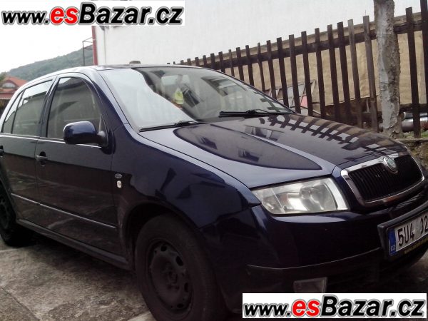 prodam skoda fabia 1.9tdi  r.v2000/11mesic – fotografie 2