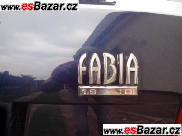 prodam skoda fabia 1.9tdi  r.v2000/11mesic – fotografie 3