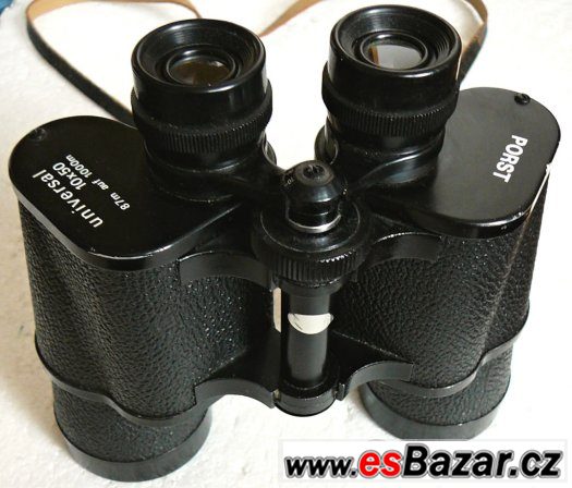 Německý dalekohled TRIEDR- PORST universal 10 x 50 s brašnou – fotografie 2