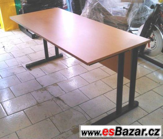 Psací stůl buk černá Top stav H75 x Š160 x V74,5 – fotografie 1