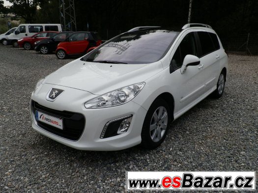 PEUGEOT 308 SW 1.6 HDI ČR, 1 MAJ. PANORÁMA 68 TIS.KM, – fotografie 1