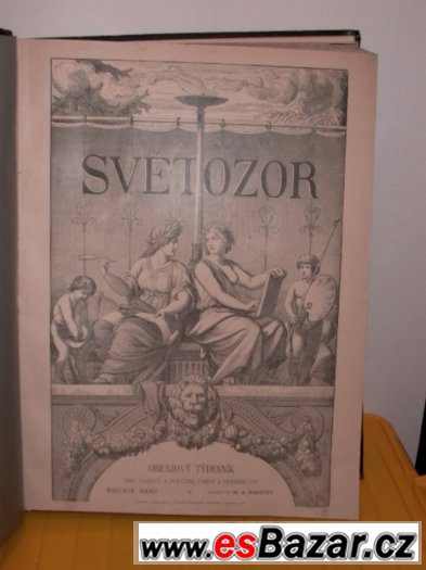 velkoformátová kniha SVĚTOZOR 1898 – fotografie 2