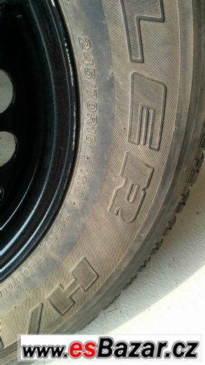 Original VW Amarok vyvazene kolo 7H0601027C 6,5Jx16 ET51 – fotografie 4
