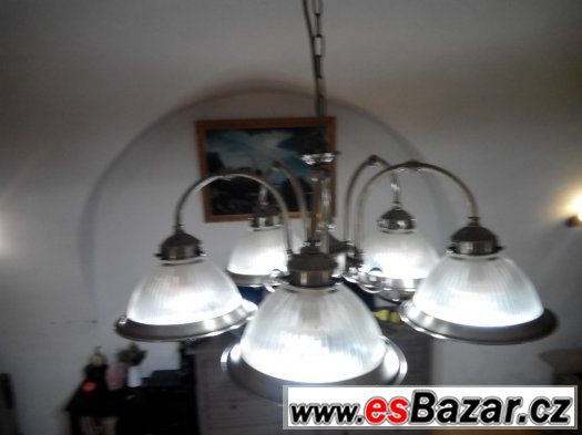 Prodám  lustry skoro nove z zarovkami – fotografie 2