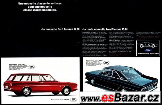 Koupím blatníky Ford Taunus 12 m – fotografie 3