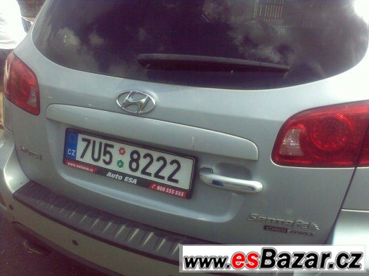 Hyundai  Santa Fe  4x4 2.2 CRDI automat – fotografie 4