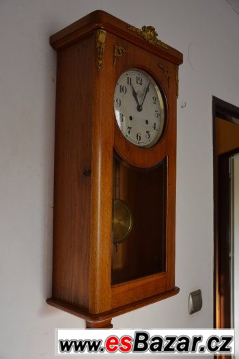 Starožitné skříňové hodiny MLS-Brevete-France r1920 – fotografie 4