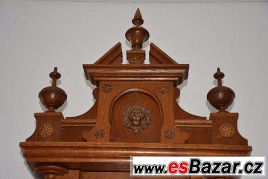 Starožitné 2-závažové hodiny Gustav Becker r1926-světlé – fotografie 4