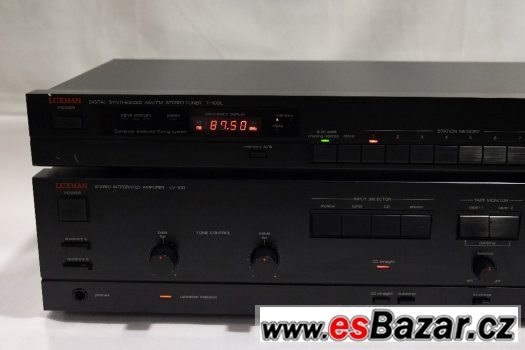 Zesilovač Luxman LV-100 / Tuner Luxman T-100L / Top poslech – fotografie 3