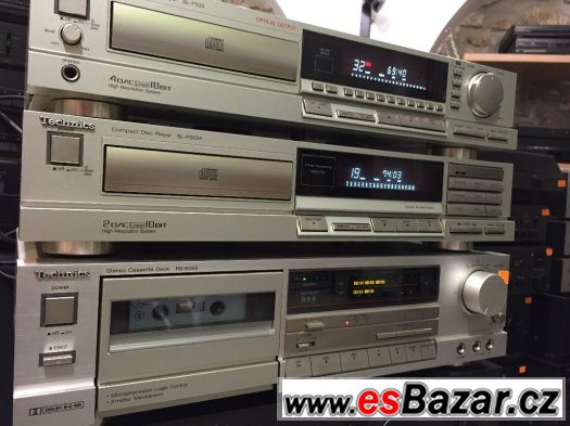 CD Player Technics SL-P333, SL-P202A / Stříbrné – fotografie 3