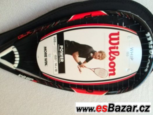 Squashová raketa  Wilson WHIP 155 SQ RKT 1/2 CVR – fotografie 2