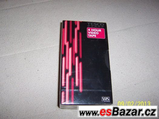 VHS kazety čisté – fotografie 1