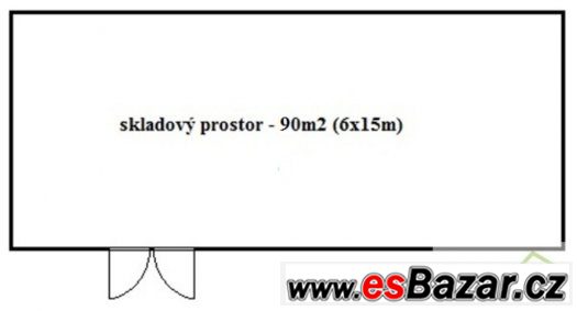 Pronájem skladového prostoru 90m2, Praha 9 (Vysočany) – fotografie 2