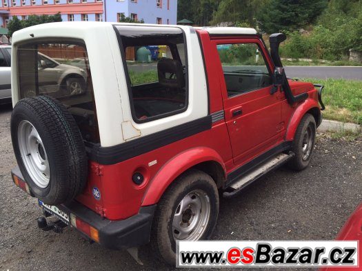 SUZUKI SAMURAI 1,3i 4WD - EKO ZAPLACENO – fotografie 5