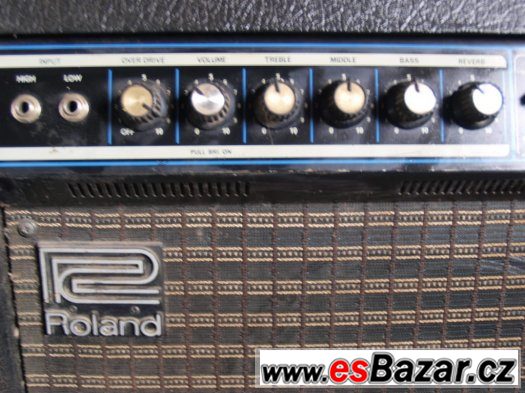 PRODÁM Tranzistorové kombo ROLAND GA-60 z konce 70.let – fotografie 2