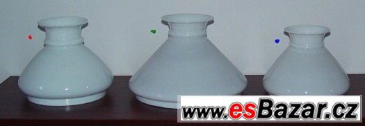 Stínítko - petrolejová lampa, petrolejka 19 kusů z 19. stol – fotografie 4