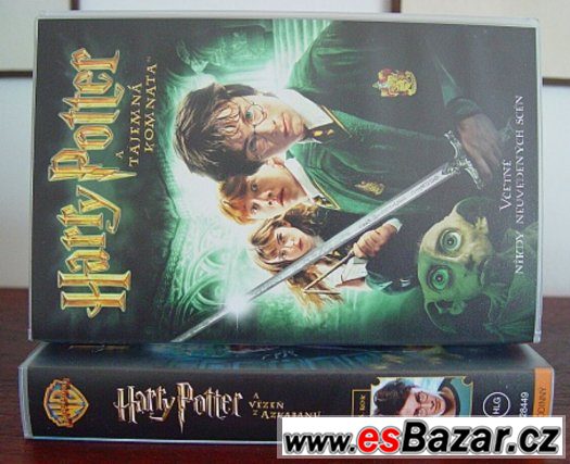 Nové VHS o víně 4 ks, DVD 5 ks, Harry Potter 2 ks, CD 2x – fotografie 5