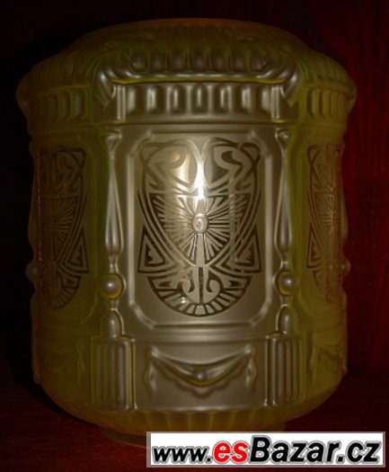 Petrolejová lampa- staré stínítko 9x, orig. knoty a cylindry – fotografie 3