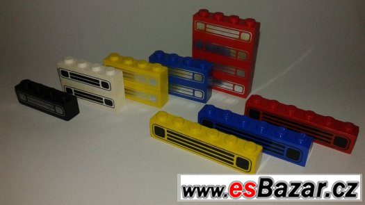 LEGO kostky, mix vzorek "Car Grille". – fotografie 1