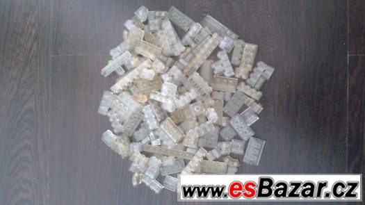 Transparentní LEGO kostičky. (cca 285g) – fotografie 1