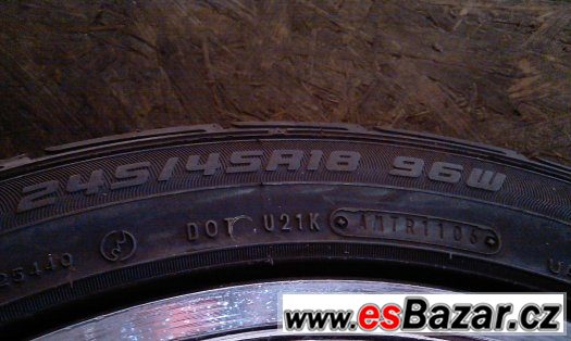 245/45 18 96W Dunlop DZ 101 letní pneu NOVÉ dot 2006 – fotografie 3