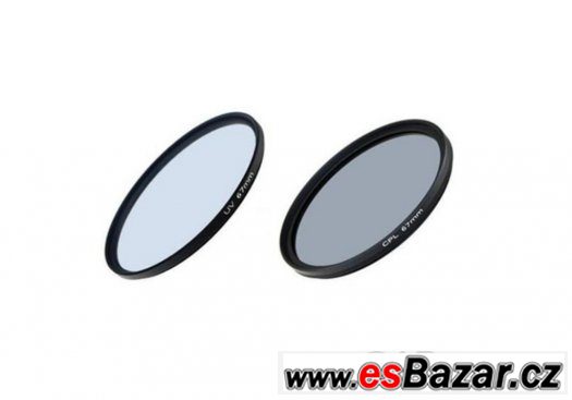 Sada fitrů UV+CPL 67 mm. – fotografie 1