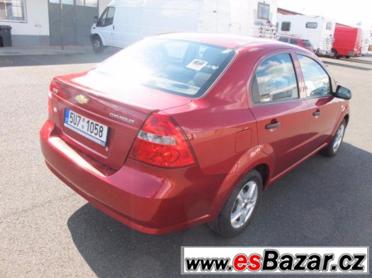 Chevrolet Aveo 1.2i po 1.majiteli, kupován nový v ČR – fotografie 3