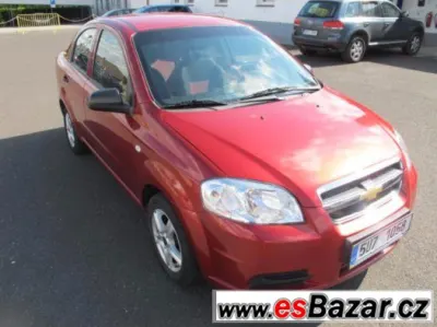 Chevrolet Aveo 1.2i po 1.majiteli, kupován nový v ČR