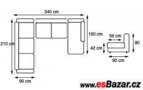 Sedací souprava Baretta – fotografie 4