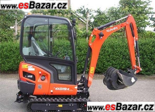 Kubota KX019 bagr – fotografie 2