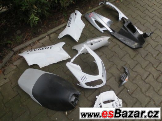 Plasty na Peugeot Speedfight II LEVNĚ uklízim garáž – fotografie 5
