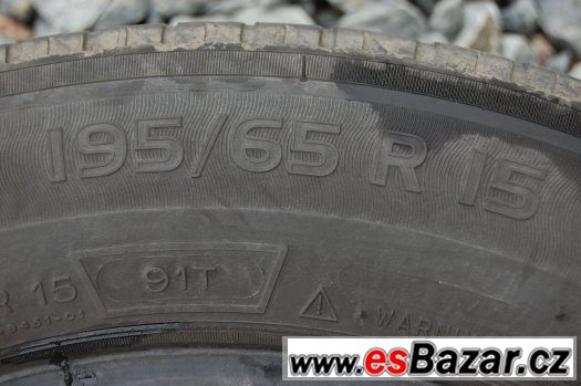 195/65R15 MICHELIN Energy Saver, 4ks, vzorek 3mm, záruka – fotografie 5